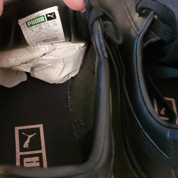 Puma Rose Gold Metallic platform Sneakers - Picture 2 of 5